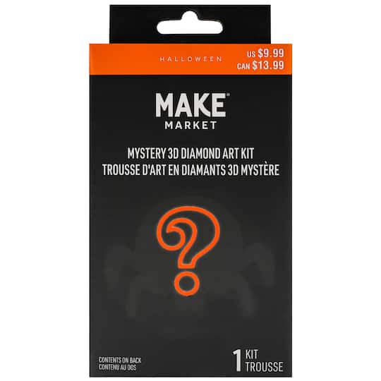 3" Spider Mystery 3D Diamond Art Kit by Make Market®